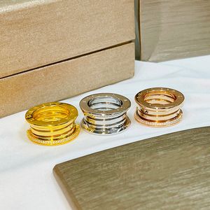 Buigari Zero 1 Rock Designer Ring For Woman Pare Saterling Silver для мужчины Высоко высокое качество качества классического стиля годовщины. Подарок 026