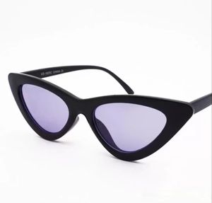 NOVAS mulheres lentes coloridas lentes gatos óculos de sol, inspirado o sol de óculos de sol retro tons 12pcs/ lote frete grátis