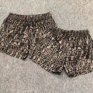 Männer Nylon Kordelzug Shorts Schwimmen Designer Hosen Seitentaschen Strand Bademode