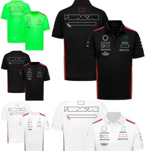 2023 nova camisa polo de corrida de piloto de f1 fórmula 1 equipe corrida camiseta fãs de corrida verão novos camisetas masculinas e femininas o pescoço