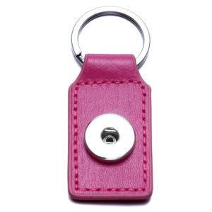 Keychains Bedanyards Moda 8 Cores Pu Couro Snap Butter