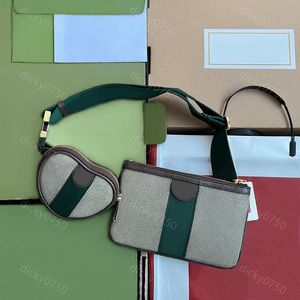 Bolsas de corpo cruzado de designer bolsa de ombro de lona de luxo para mulheres bolsas de ombro de couro fashion bolsas de ombro clássicas casuais femininas bolsa de peito carteira feminina