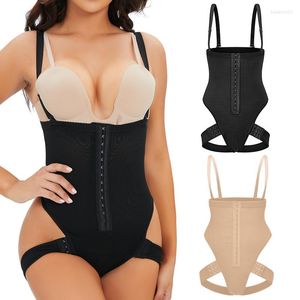 Kvinnors shapers bulifter Shapewear Kvinnor midja tränare kropp shaper underkläder mage kontroll colombianska bågar sexig thong underkläder