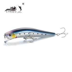 Köder lockt LTHTUG Salzwasser-Angelköder MORETHAN CROSSWAKE 111F 18 g schwimmender Minnow Shallow Diving Long Casting Hard Bait für Barsch Hecht 230307