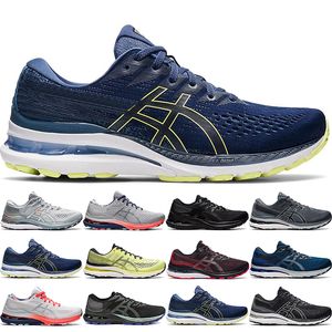 running shoes for men womens outdoor asic Black French Thunder Bule Carrier Grey Glow Yellow mens sports sneakers trainers Breathable