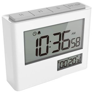 Kitchen Timers Multifunction Timer Dual Screen Alarm Clock Magnetic Countdown Interval Timer Gym Workout Timer Stopwatch Manageme245U