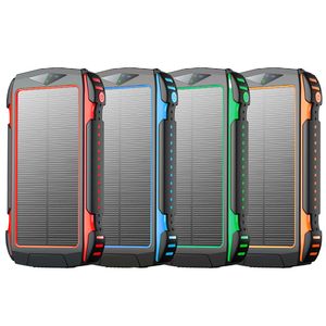 99000 mAh Solar Power Bank Schnelles kabelloses Qi-Ladegerät PD18W Powerbank für iPhone 12 Samsung S21 Xiaomi Powerbank mit Campinglicht