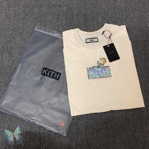 T-Shirts der Männer Stickerei Kith T-Shirt Oversize-Männer-Frauen-York-T-Shirt Qualitäts-beiläufige Sommer-Oberseiten-T-Stücke 220302 5 9B91