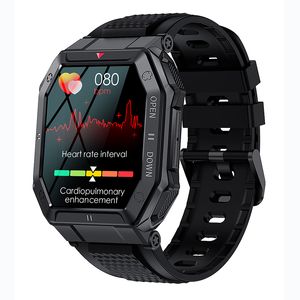 K55 Smart Watch 1,85 tum HD Pekskärm Fashion Sports armbandsur Bluetooth Call Long Battery Livslängd Hjärtfrekvensövervakning smartur