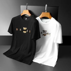 2022 Moda Masculina T-Shirt Designers Roupas Masculinas T-shirt Preto e Branco Manga Curta Feminina Casual Hip Hop Streetwear T-shirts S-XXL