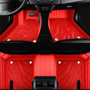 Mattor äkta läderbilgolvmattor för BMW X5 E70 2008-2013 Alfombrillas Coche Tapis de Sol Voiture Tapetes Para Carro Accessories R230307