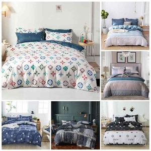 3 Pcs Luxurious Brand Duvet Cover Set Fashion Bedding s Twin queen king Luxury 210831214r