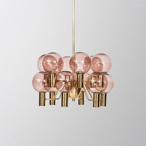 Pendellampor vintage led kristall kullampa ljuskrona spindel svart järntråd design kök ö lyster upphängning