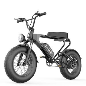 20'' 1200W Electric Bike of Freego DK200 48V 20Ah Battery 40 Miles Max Speed Pedal Assist Ebike Snow Beach Mountain E-Bike Urban Commuter Electric Bicycle