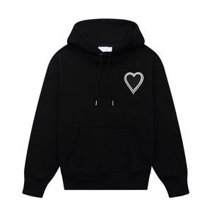 Amic black hoodie women tracksuit hoodies for men unisex hoodies for adults fashion hoody A-shaped heart-shaped printed designer jumper sweatshirt unisex style S-XL
