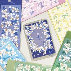 Gift Wrap 1 PCS Laser Diary Sticker Dekorativt material Diy Scrapbook Stitching Söt brevpapper Skrapbok Kawaii -klistermärken