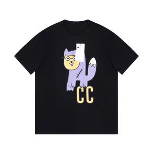 Erkekler T-Shirt 2023 Moda Tasarımı GGITY Erkek Tişörtleri Kadın Pamuk Kırışıklık Kılavuzu Basılı Mektup Logo Gündelik Çift Giyim 021-017