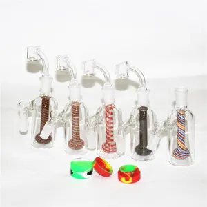 Glass Hookah Accessories of Ash Catcher för rökning Bong och rigglas Dabber Tools