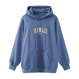 Erkek Hoodies Sweatshirtler Büyük boy kızlar sokak kıyafeti gevşek sonbahar moda bayanlar şık pamuklu kapüşonlu gündelik kadın şık kazak sevimli 230306