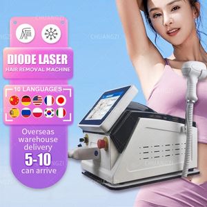 Laser Hair Removal Multiwavelengths 808nm 750 1064 Diode Laser System Triple Wavelength Tattoo Removal Machine
