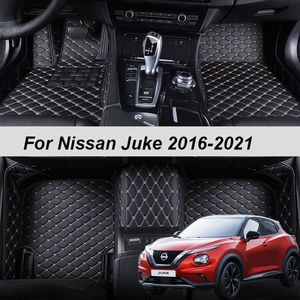 Custom Made Leather Auto Car Floor Mats For Nissan Juke 2014 2015 2016 2017 2018 2019 2020 Carpets Rugs Foot Pads Accessories R230307