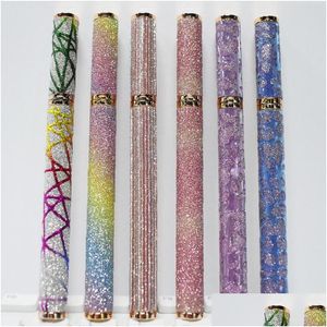 Colera de delineador de cílio caneta viscosa de caneta líquida fáceis de usar maquiagem natural de lápis de lápis de lápis selvagem de lápis.