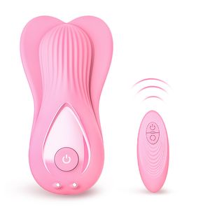 Set Set Butterfly Wireless Remote Control Pinis Vibrator G Spot Clitoris Stimulator Dildo Vibrating Panties Sex Products Toys F