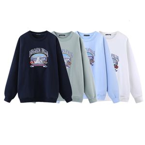 Men's Hoodies Sweatshirts Oversize Girls Soft Cotton Spring Autumn Fashion Ladies Fleece Pullovers Vintage Women Embroidery Outerwear 230306