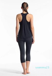 Camicie da yoga solide sportive da donna con apertura sul retro e cravatta da allenamento, con schiena scoperta, canotte, top fitness, camicia sportiva 77