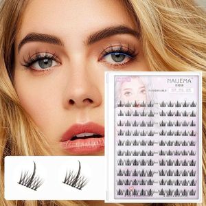 False Eyelashes 20 Rows Women Beauty Soft Reusable DIY At Home Lash Extension Individual Lashes Manga Cluster Natural