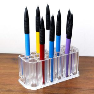 Makeup Brushes Eyeliner Organizer Box Desktop Pen Holder Storage Office School Case Clear White Black Plast OrganaKEUP
