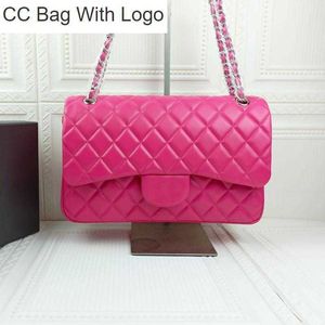 CC Bag Other Bags 2022Ss F/W France Womens Bag Classic Double Flap Jumbo Fuchsia Bags Gold/Silver Metal Quilted Hardware Matelasse Chain Crossbody Shoulder GAHK