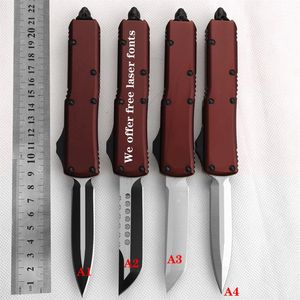 Knives accept customization laser engraving t6061 high hardness handle VG10 blade tactical camping automatic knife MOQ1pcs ZLONG 187w