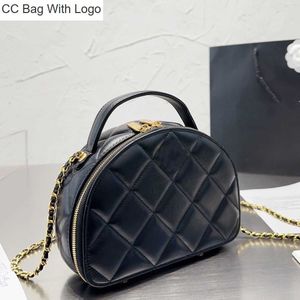 CC Bag Other Bags French woman half cartridges pretreatment mini handbags Crossbody shoulder large capacity trend suitcase 21 x15cm 4 color wholesale price R75X