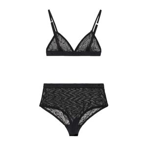 Set di bikini di lusso G Lettera Biancheria intima a rete Tessili per la casa Biancheria intima traspirante da donna sexy Elegante reggiseno di pizzo di design per la casa Set INS HOT Regalo di compleanno