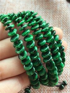 Zincirler Emerald Bir ürünler baharatlı yeşil güvenli toka bileziği Fasulye dolu elma kadın modelleri EB2992#