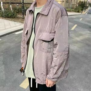 St0ne Is1and Giacche da uomo Designer Outdoor giacca leggera estiva giacca da pesca abbigliamento da alpinismo Designer cappotti neri Adolescenti top giacca allentata