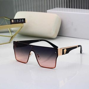 23AA Designer Versage Sonnenbrille Herren Damen Sonnenbrille Vintage Herren Overseas Conjoined Online Red Live Glasses Female Anti-Ultraviolet Blue 2023