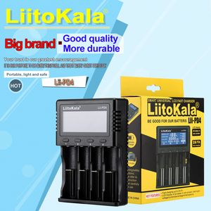 Liitokala Charger LII-600 LII-500S 500 PD4 D4 402 202 300 S6 S8 M4 M4S NIMH LITHIUM Batteriladdare, 3.7V 18650 18350 18500 17500 21700 26650 32700 1.2V AA AAA LCD Charger
