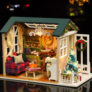 Doll House Accessories CuteBee Doll House Miniature DIY DOLLHOUS