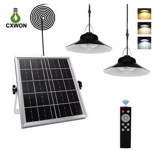 Solar Garden Lights with remote control Dimmable 3000K 4000K 6000K 5 Mode Motion Sensor for Outdoor Porch Shed Barn Garage