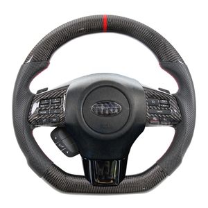 Acessórios para volantes de carro para o volante de corrida de fibra de carbono Subaru STI