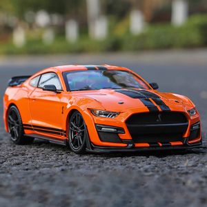 Diecast Model Maisto 1 24 Ford Mustang Shelby GT500 Supercar Alloy Car Model Diecasts Toy Vehicles Collect Car Toy Boy Birthday gifts 230308