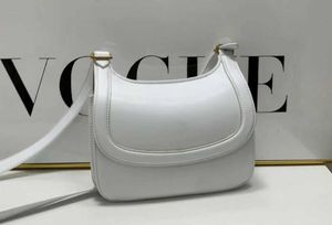 Designer Charlie One Shoulder Bags Medium Smooth Cow Leather Front Flap Bag Side Double Sides Design Purse Bronze Metal Handbags Suede
