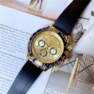 Moda Full Brand Wrist Watches Men Malfunction Luxury With Logo Rubber Band Bandz Clock x309