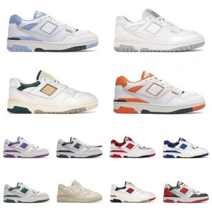 2023NEW BB550 B550 550 Sneakers Mens casual Shoes Low Sports Athletic Boots Shadow White Green Red Sea Salt Varsity Gold Navy Blue Men Women