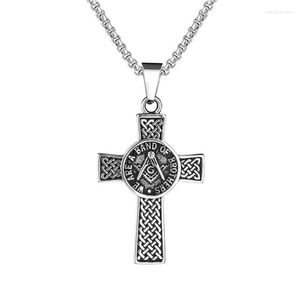 Naszyjniki wiszące Krzyż Naszyjnik Silver Goth Goth Choker Gothic Akcesoria Vintage Hurtowe przedmioty męskie biżuteria