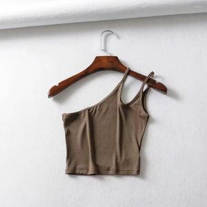 Damenblusen, Sommerweste, rückenfrei, Camisole, sexy freiliegendes Nabel-Top