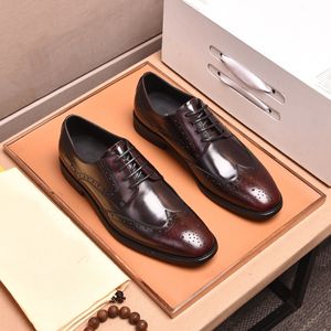 New Original Outsole Mens Oxfords Dress Shoes Handmade Formal Business Leather Casual Shoe Size 38-45