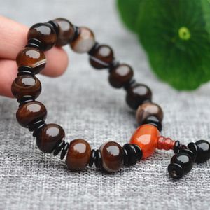 Strand High Quality Natural Beads Bracelets Jades Stone Hand String Bracelet Bangles Gift For Women Men's Fashion Jewelry Beaded Strands